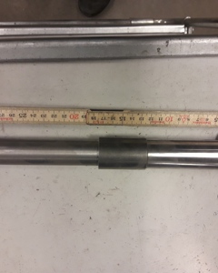 Shaft for gear motor 135mm M&M